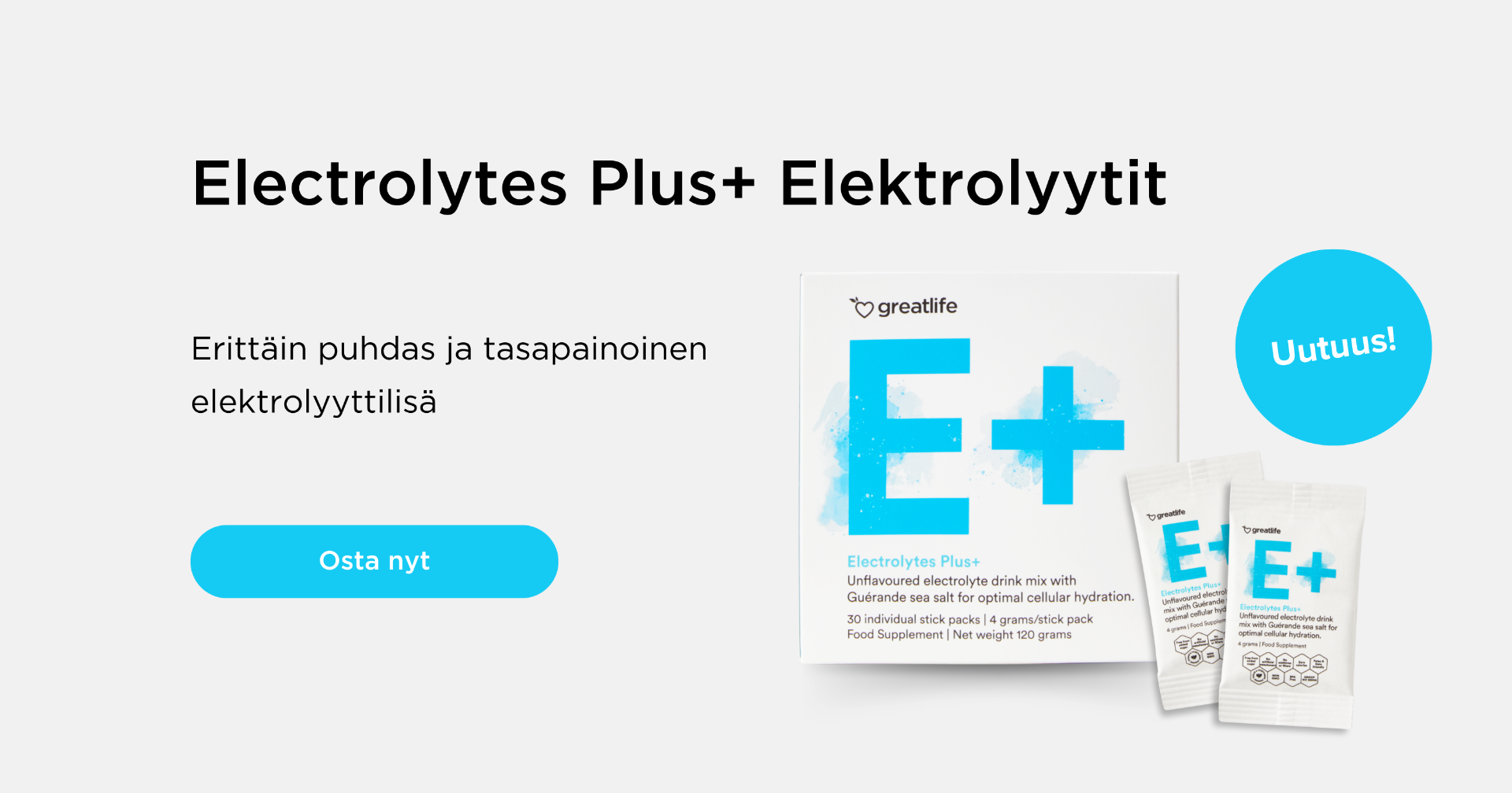 Electrolytes Plus+ Elektrolyytit